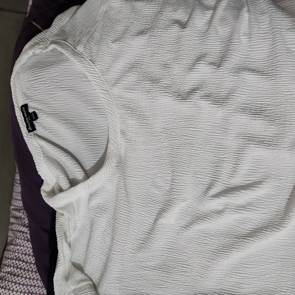 Whit dress shirt size 2X